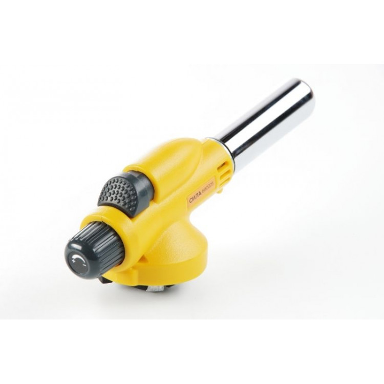 Пальник газовий з п'єзопідпалом ?19mm СИЛА 160mm (10шт/уп)