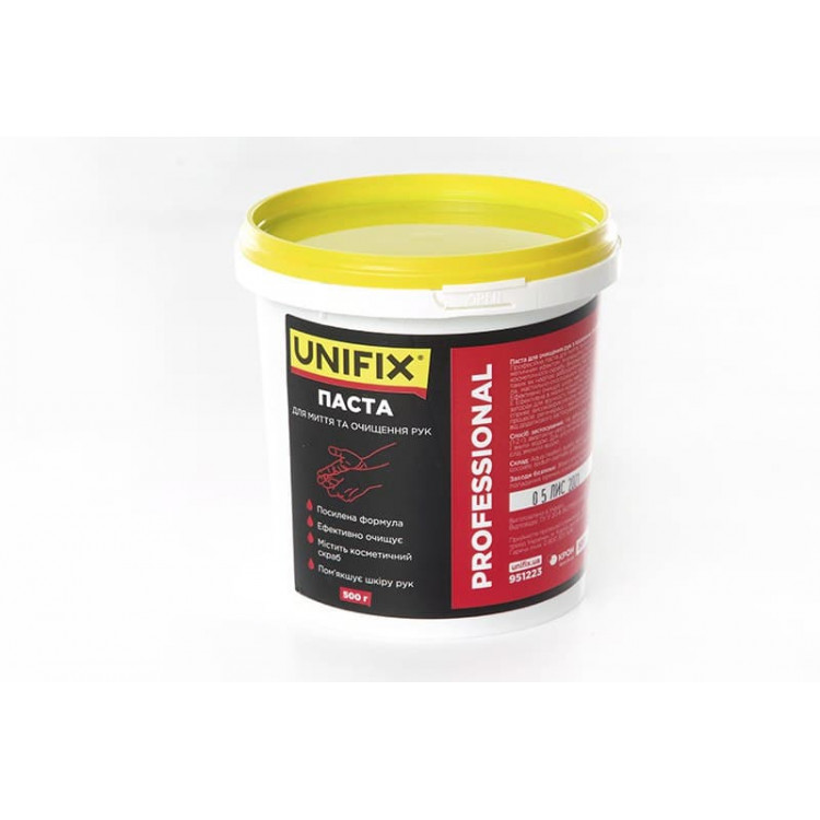 UNIFIX Professional Паста для очищення рук (відерце) 500мл