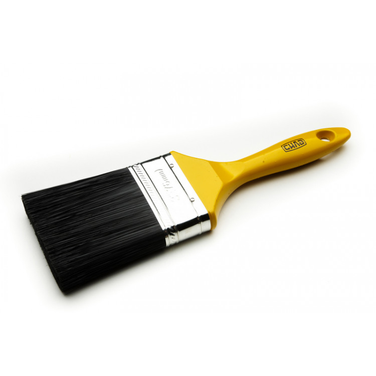 Пензель флейцевий чорний штучний ворс 3'' СИЛА