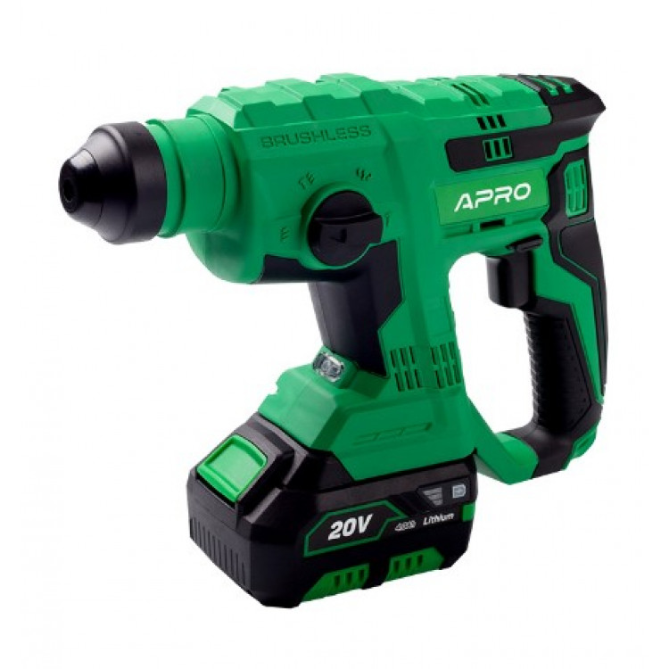 Перфоратор акумуляторний APRO 20CBH, SDS+,3 Дж,  безщітковий, без АКБ