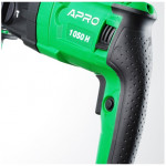 Перфоратор прямий APRO SDS+/1050Н/3,5Дж (в кейсі, шнур 4м)