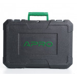 Перфоратор прямий APRO SDS+/850Н/2,8Дж (в кейсі, шнур 4м)