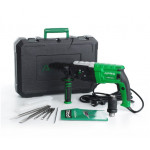 Перфоратор прямий APRO SDS+/DFR/1050Н/3,5Дж (в кейсі, шнур 4м)