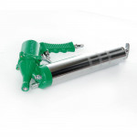 Пістолет для видавлювання мастила пневматичний 400мл, дві насадки APRO