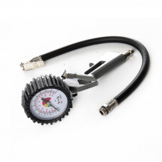 Пістолет для підкачування коліс з манометром 85-200л/хв, 12бар (гальван покриття) APRO