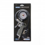 Пістолет для підкачування коліс з манометром 85-200л/хв, 12бар APRO