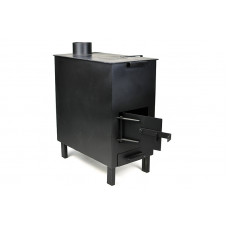 Пічка-буржуйка з варильною поверхнею 7кВт, 620 х 290 х 530мм