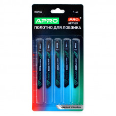 Полотно для лобзика (дерево) APRO 76/50 мм 2 мм-12TPI швидкий прямий T119B (блістер 5 шт)