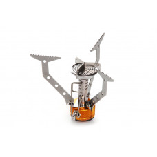 Портативний газовий пальник СИЛА для кемпінгу Компакт 49*49*109мм