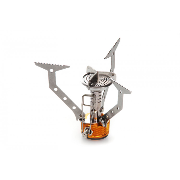 Портативний газовий пальник СИЛА для кемпінгу Компакт 49*49*109мм