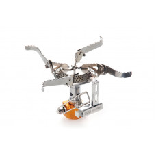 Портативний газовий пальник СИЛА для кемпінгу Міні складаний з п'єзопідпалом 70*58*81мм