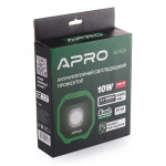 Акумуляторний світлодіодний прожектор 10Вт (Li-ion 3.7V 4400mAh) APRO