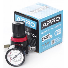 Редуктор с манометром 1/4` APRO