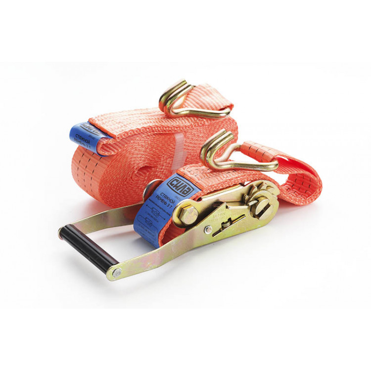 Ремінь стяжний 3Т 8м х 50мм (пласт. ручка)