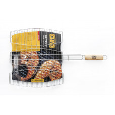 Решітка - гриль СИЛА для риби потрійна (66*40*36см)