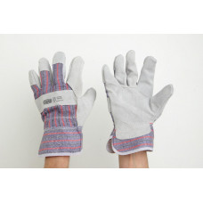 Рукавички комбіновані замшеві 10,5 розмір, (економ) СИЛА