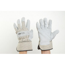 Рукавички комбіновані замшеві 10,5 розмір, (цільна долонь) СИЛА