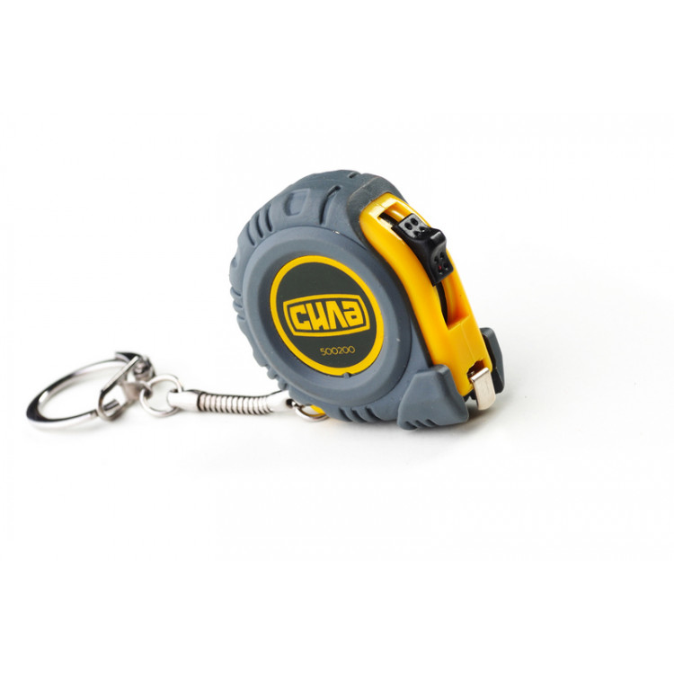 Рулетка 1 м*6 мм СИЛА брелок