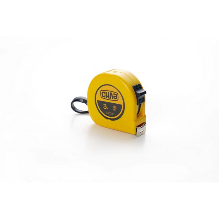 Рулетка 3 м*16 мм СИЛА Стандарт