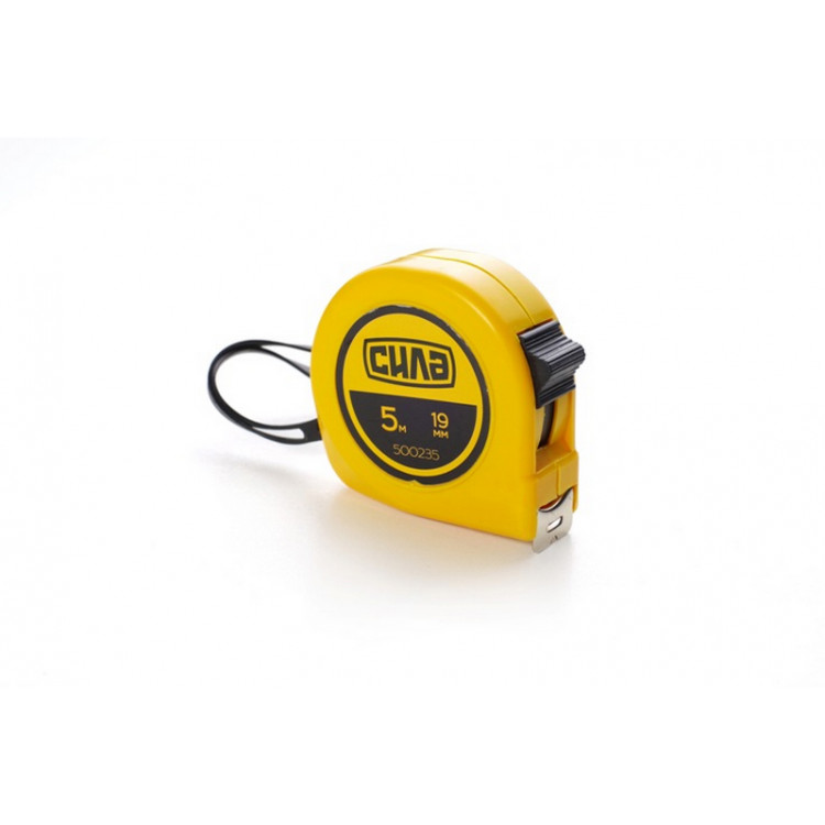 Рулетка 5 м*19 мм СИЛА Стандарт