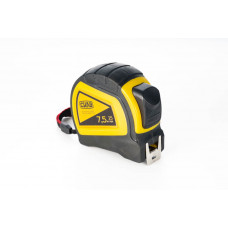 Рулетка 7,5 м*25 мм СИЛА прогумована автостоп, подвійний зацеп