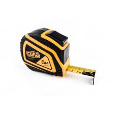Рулетка 8 м*25 мм СИЛА прогумована з магнітом