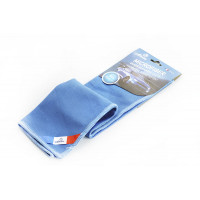 12 ATELIE серветка з мікрофібри для скла (30х40), блакитна