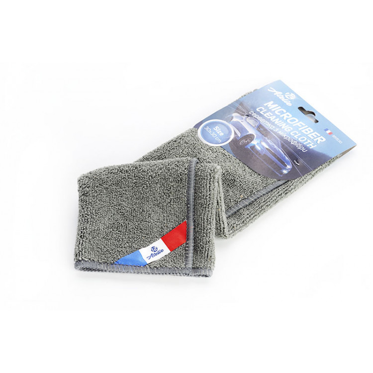 12 ATELIE серветка з мікрофібри універсальна (30х30), сіра