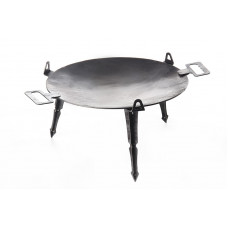 Сковорода з диска 48 см товщина 4мм із ручками