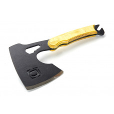 Сокира 800гр СИЛА з дерев'яною рукояткою цільнометалевий туристичний