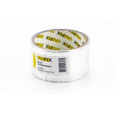 Стрічка клейка алюмінієва 50мм * 5м UNIFIX (6шт/уп)