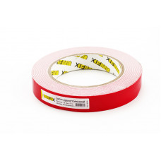 Стрічка клейка двостороння на спіненій основі 19мм*5м UNIFIX (5шт/уп) (білий)