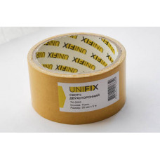 Стрічка клейка двостороння на тканинній основі 50мм * 5м UNIFIX (6шт/уп)