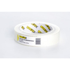 Стрічка скловолоконна 25мм*20м UNIFIX