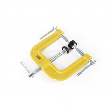 Струбцина столярна з 3-ма гвинтами, 64х80 мм СИЛА