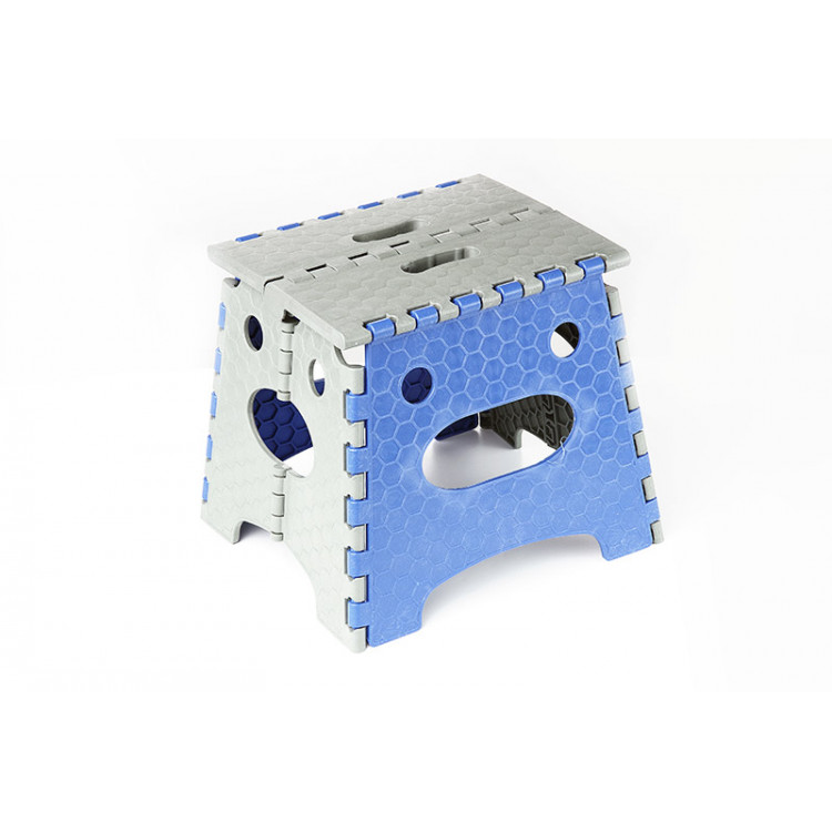 Стілець складаний пластиковий малий 27*22*26см