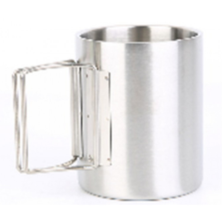 Термокухоль зі складними ручками metall 350 мл СИЛА