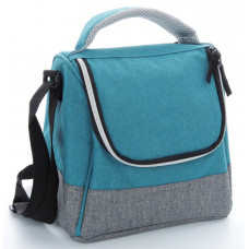 Термосумка 8 л бірюзова (25*15*21см)