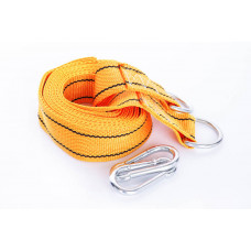 Трос буксирувальний 3 тонни 4,5м*50мм (карабін)