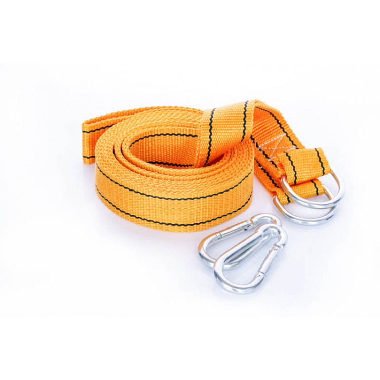 Трос буксирувальний 5 тонн 5м*50мм (карабін)