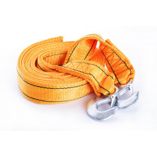 Трос буксирувальний посилений з подвійною пряжкою 8 тонн 5,5м*65мм (гак)