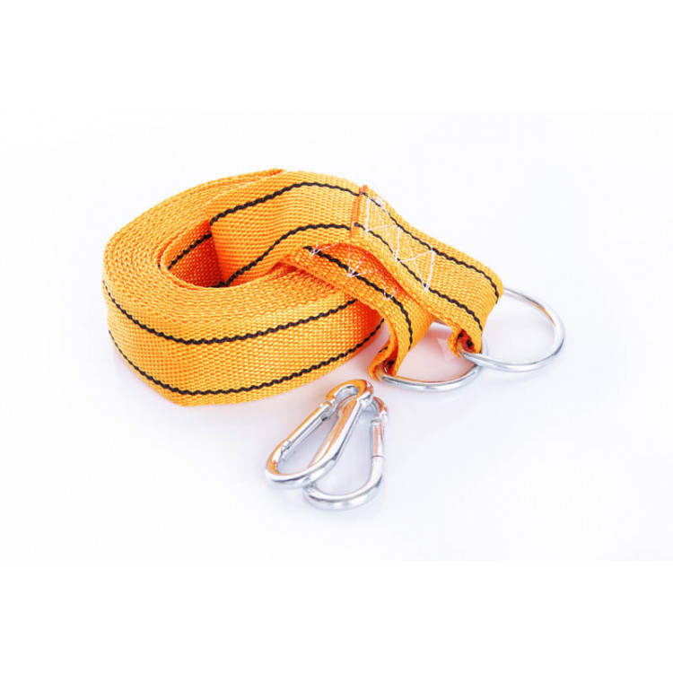 Трос буксирувальний 2 тонни 4,5м*50мм (карабін)