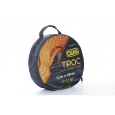 Трос буксирувальний 8 тонн, 5,5м*65мм, гаки (сумка)