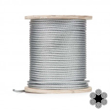 Трос оцинкований 12 мм APRO DIN 3060 (6*19+ FC) бухта 100 м