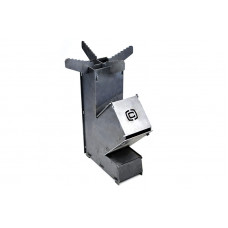 Турбо-піч розкладна, з чохлом 280 х 130 х 500 мм 3мм Хозтовары