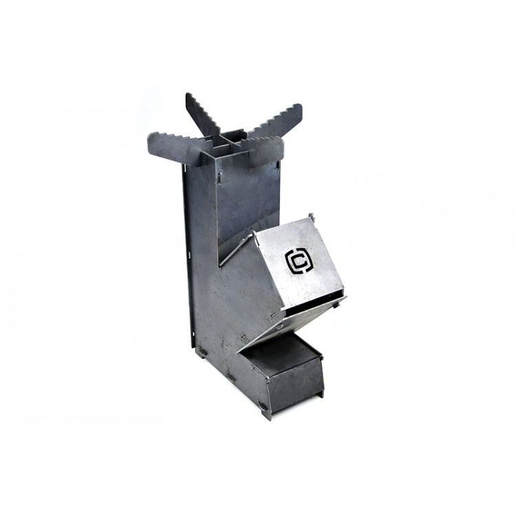 Турбо-піч розкладна, з чохлом 280 х 130 х 500 мм 3мм Хозтовары