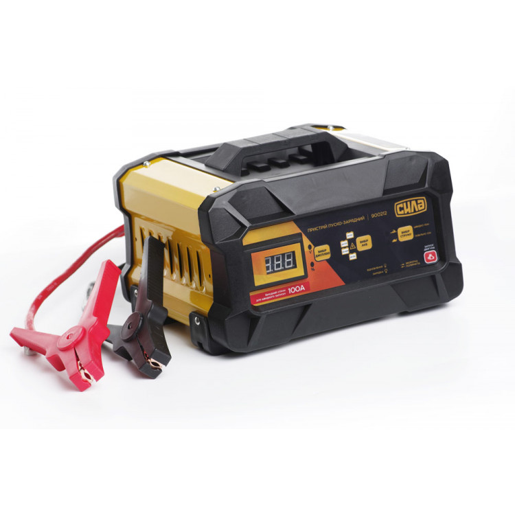 Пуско-зарядний пристрій 15А (100А) 6/12В (цифровий дисплей)