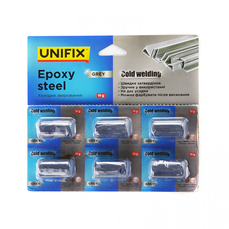 Холодне зварювання UNIFIX сірий 28 г (блістер)