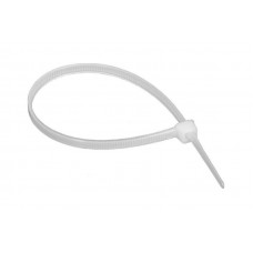 Хомут нейлоновий багаторазовий 5 х 200 білий  APRO (пач. 100 штук)