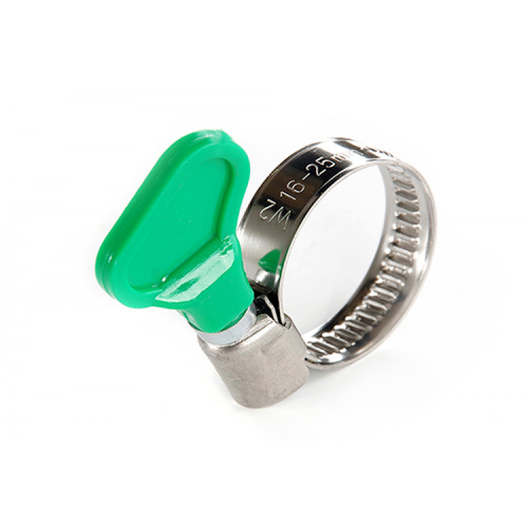 Хомут черв'ячний з метеликом нерж APRO W2 12-20мм (50шт/пач)